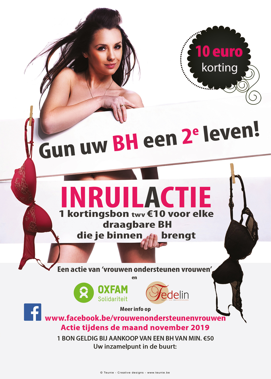 Gun uw BH een 2de leven!