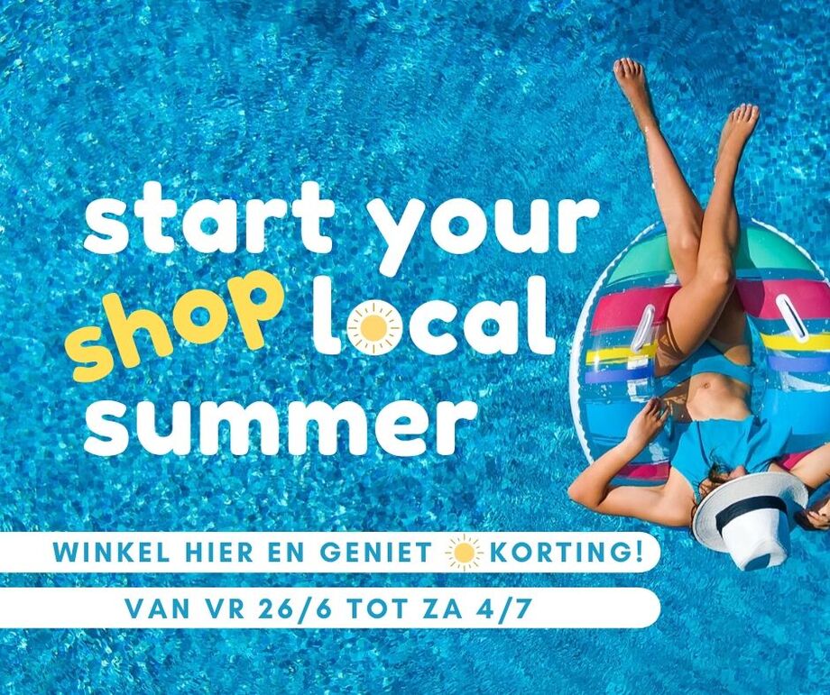 Start your summer, shop local!